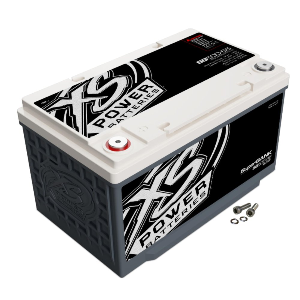12V AGM Super Capacitor Bank 4000W 500 Farad 10000A Group 65 by XS Power