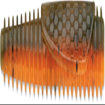 CrushCity Ned BLT Soft Plastic Ned Rig Stick Bait, Compact Finesse Worm for Mushroom Jig Heads & Pressured Bass, 3", Bama Craw