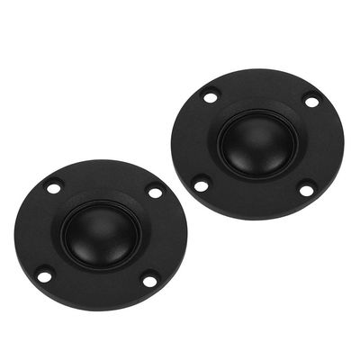 Akozon 2Pcs 30W 6 Silk Film Dome Tweeter Treble Ser HiFi Ser Speaker,1 Dome Tweeter,1 Silk Dome Tweeters,Tweeter Speaker,Bocinas,Tw
