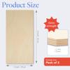 Baltic Birch Plywood 12 x 24 x 1/2 Inch - 12 mm Craft Wood, Pack of 2 B/BB Grade, Stronger Than Basswood Sheets or Balsa Wood, Perfect for Laser, CNC Cutting, Wood Shelves, by Woodpeckers view 2