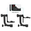 Head Portable 360 Degree Camera Photography Bird Watching Cantilever Head Professional Universal 4 Quick Release Plate for All Digital SLR Cameras Watching Head Profession view 2