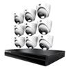 Night Owl Power Over Ethernet 24 Channel NVR Video Home Security Camera System with (9) Wired IP 4K HD Indoor/Outdoor Deterrence Dome Cameras and 4TB Hard Drive (Add up to 8 Wi-Fi Cameras) view 1