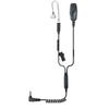 Klein Electronics 2 Wire Surveillance Earpiece for Sonim XP3 Phones - PTT Button with Noise Reducing Knowles Mic & Dual Front Push to Talk (PTT) & Acoustic Tube Earpiece, Sonim Phone Accessories view 1