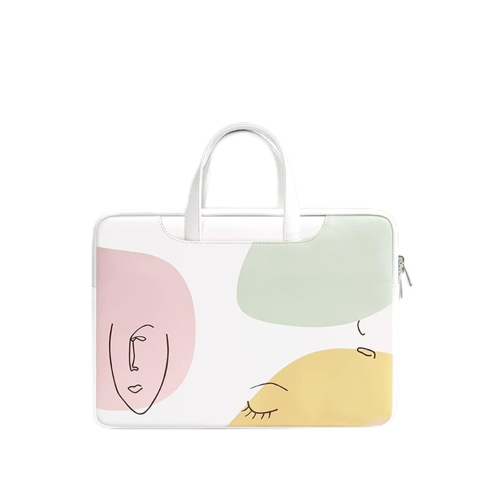 Laptop and Tablet Bag Laptop Case Bag Business Women Handbag Briefcase Waterproof Shockproof Notebook Case Feel Delicate and Soft Good Feel Work Bag Business Travel Office (Color : MODEL 3, Size : 1