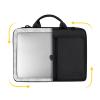 Laptop and Tablet Bag Waterproof Laptop Bag 13.3 14 15.6 16 Inch Notebook Shoulder Case Cover Sleeve Handbag Women Men Briefcase Work Bag Business Travel Office (Color : 2, Size : 13-inch) view 2