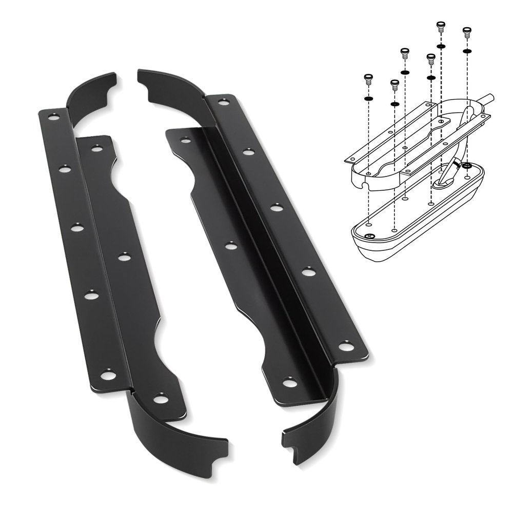 000-12602-001 Flush Mount Bracket Replace for Lowrance SS3D & TTLSCN Skimmer Flush Mount Fit for StructureScan 3D Skimmer Transducer & TotalScan Skimmer