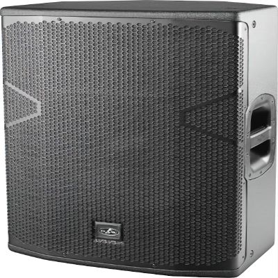 DAS Audio 10431060 Model VANTEC-15 2-Way Passive Full Range Loudspeaker System; 15" FV Series Low Frequency Transducer; 1 x FEM-Optimized Compression Driver; Built-in Rigging Points