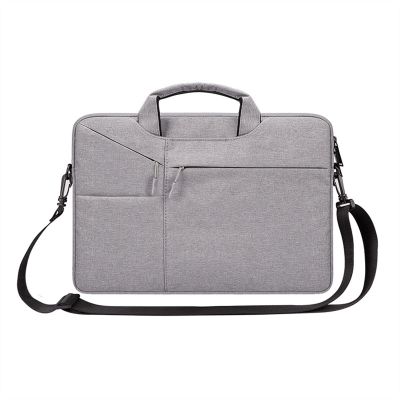 Laptop and Tablet Bag Laptop Bag 12 13 14 15.6 16 inch Waterproof Notebook Case Sleeve PC Shoulder Handbag Briefcase Men Work Bag Business Travel Office (Color : 2, Size : 15-inch)