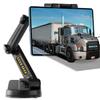 WUITIN Tablet Mount for Truck, Car Phone Holder,Dashboard Windshield Phone Holder 16.9 inch Long Arm,Super Suction Cup Compatible with Pickup Truck,4.7-12.9in Tablet & iPad view 1