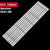 CObyda 577mm 6V 1.5W Backlight Led TV Strip for A-TA 55inch JS-D-JP5510-A61EC 9Pcs/Set Led Strip Bar Light 55QHQJP E55EU EP1000_MCPCB view 2