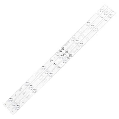 CObyda 3Pcs/Set 3V 2W TV Backlight Strips for S-kyworth 32inch 5800-W32001-3P00 606mm Led Strip Light Bar 32E3000 32HX4003 32X3000