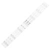 CObyda 3Pcs/Set 3V 2W TV Backlight Strips for S-kyworth 32inch 5800-W32001-3P00 606mm Led Strip Light Bar 32E3000 32HX4003 32X3000 view 1