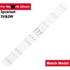 CObyda 3Pcs/Set 3V 2W TV Backlight Strips for S-kyworth 32inch 5800-W32001-3P00 606mm Led Strip Light Bar 32E3000 32HX4003 32X3000 view 2
