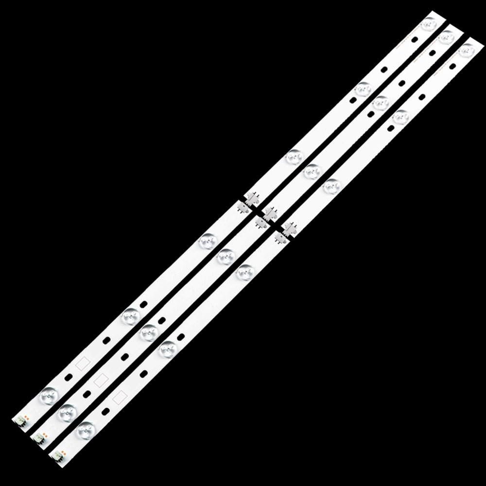 CObyda 627mm 3V 1W LED Backlight Strip Bar for T-oshiba 32inch SVT320AF5_P1300_6LED_REV03_130402 SVT320AF5 32P1300 32P1400 32P1400VT
