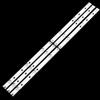 CObyda 627mm 3V 1W LED Backlight Strip Bar for T-oshiba 32inch SVT320AF5_P1300_6LED_REV03_130402 SVT320AF5 32P1300 32P1400 32P1400VT view 1