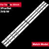 CObyda 627mm 3V 1W LED Backlight Strip Bar for T-oshiba 32inch SVT320AF5_P1300_6LED_REV03_130402 SVT320AF5 32P1300 32P1400 32P1400VT view 2