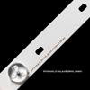 CObyda 627mm 3V 1W LED Backlight Strip Bar for T-oshiba 32inch SVT320AF5_P1300_6LED_REV03_130402 SVT320AF5 32P1300 32P1400 32P1400VT view 4