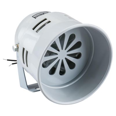 Baomain Motor Siren DC24V 110DB 0.5A Sound Alarm Industrial Accessory Grey MS-290 (24, Volts (DC))