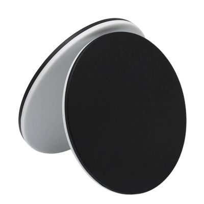 1pc Stereo Microscope White Black Working Board Bottom Working Stage Round Plastic Plate Diameter 60mm 95mm 100mm (Color : 95mm Black White)