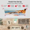 HD 4K 250ANSI Bluetooth Home Smart Wifi Projector with 200" Screen, Trackolor J5 mini LCD Movie Projector Compatible with iOS/Android Phone/Tablet/Laptop/PC/USB /DVD/Game Console PS5/Speaker view 4