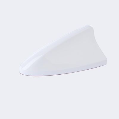 for Small -Hatchback Cars as for Volkswagen Polo and Others Auto Antenna Replacement Car Shark Fin Antenna Covers (White)