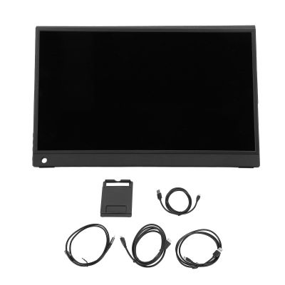 Yoidesu 16in Portable Monitor Display 2560x1600 Ultra Thin HDR Type C HD Multimedia with Speaker, Mirror Screen Usage, Phone Projection, Wide Compatibility, 3ms Response Time