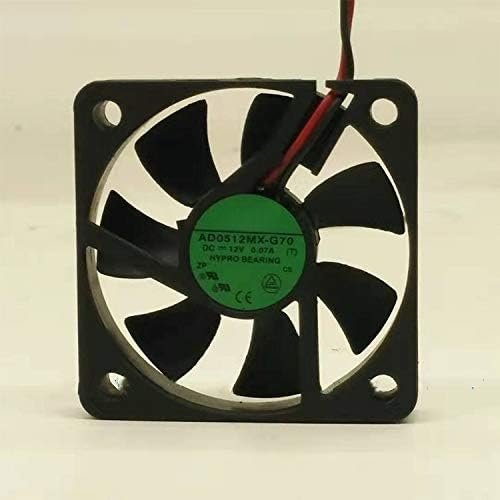 for 12V 50mm ADDA AD0512MX-G70 Cooling Fan - 5010 0.07A 5CM 2-Wire Cooling Fan