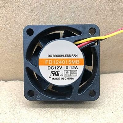 for 12V 40mm Y.S.TECH FD124015MB 4015 0.12A 3-Wire Cooling Fan