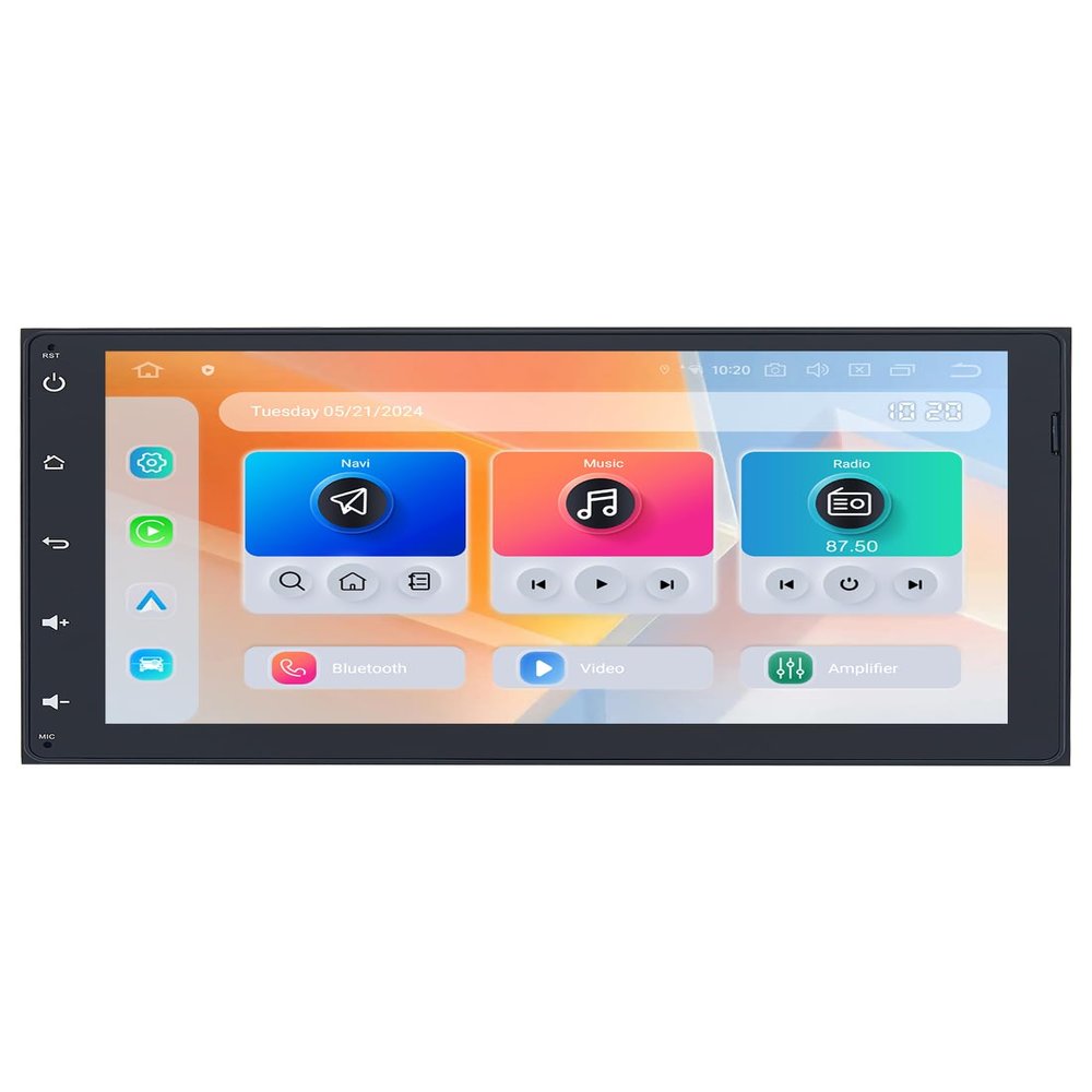 Dasaita 8GB+256GB Car Stereo for Toyota Tacoma/Corolla/Sienna/Prius  9" QLED Touchscreen with Wireless CarPlay & Android Auto, Android 13, 4G LTE/5G WiFi, HDMI, AM/FM Radio