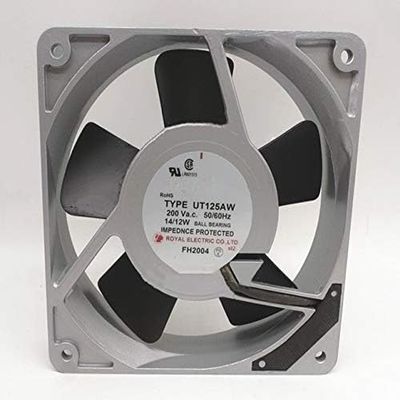 UT125AW ROYALCooling Fan 200V 120mm - 14/12W 120x25MM Aluminum Frame Cooling Fan