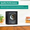 Electrohome Montrose Wireless Upgradable Vinyl Record Player, with Huntley, Powered Bluetooth Bookshelf Speakers, 3" Driver, for Natural Acoustics, Black view 4