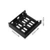 ARTIBETTER 5.25 Inch Front Bay Adapter Hard Drive Mounting Bracket for 3.5 and 2.5 Inch HDD Ssd with Ventilated Design for Optical Drive Bay Conversion view 2