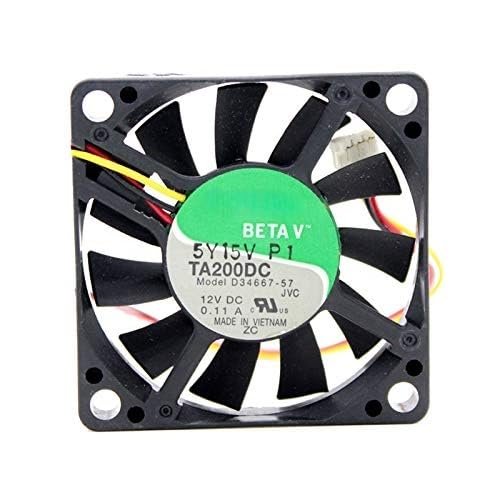 for 12V 50mm TA200DC D34667-57 5010 0.11A 3-Wire Cooling Fan
