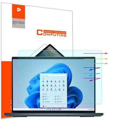 Anti Blue Light Screen Protector for Dell Inspiron 16 7640 7635 7610 7620 7630 16" & Dell Inspiron 16 Plus 16 "& Dell G16 7620 7630 Gaming Laptop 16 inch, Eye Protection Blue Light Glare Blocking Flim