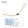 MECCANIXITY 20PCS SM 5Pin Connector Male to Female Plug Electrical Wire 2.54mm Pitch 30CM Terminal Connector Cable for LED Light Strips RC Airplane view 3
