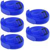 XYWHPGV 5pcs Hook and Loop Straps, 3/4-inch x 47-inch Securing Straps Reusable Fastening Cable Tie (Blue)(efb25 35cff d2351 0d8a1 a07f4 c48de view 1