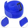 XYWHPGV 5pcs Hook and Loop Straps, 3/4-inch x 47-inch Securing Straps Reusable Fastening Cable Tie (Blue)(efb25 35cff d2351 0d8a1 a07f4 c48de view 3