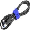 XYWHPGV 5pcs Hook and Loop Straps, 3/4-inch x 47-inch Securing Straps Reusable Fastening Cable Tie (Blue)(efb25 35cff d2351 0d8a1 a07f4 c48de view 4