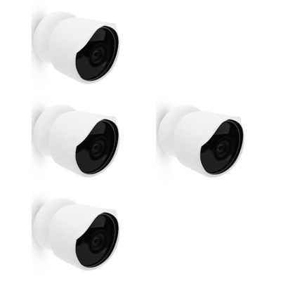 Gadpiparty 4pcs Outdoor Camera Cover Protector for Nest Security Cameras Weatherproof Sunshade Case Complete Coverage for Rain Sun for Outdoor Use