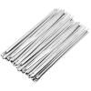 20/40Pcs Stainless Steel Cable Ties Reusable Self-Sealing Fastening Tie Multi-Purpose Metal Hardware Cable Organizer (Color : 20pcs4.6x100mm) view 1