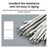20/40Pcs Stainless Steel Cable Ties Reusable Self-Sealing Fastening Tie Multi-Purpose Metal Hardware Cable Organizer (Color : 20pcs4.6x100mm) view 4