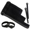 120 PCS 5/6/8 Inch Cord Wraps for Charging Cords  Data Cable Organizer Ties  Reusable Cable Ties  Electrical Wire Straps, Black view 1