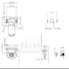 10pcs Electrical Equipments Supplies DB9 Connector Male Harpoon DP9 180-degree Vertical line Male Harpoon Welded Plate with Fixing Screws (10pcs Female) view 3