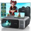Auto Focus/Keystone Proyector WiFi Bluetooth 4K Soporte, 20000 Lmenes YABER Proyector WiFi 6 Full HD 1080P Nativo Proyector Porttil Cine en Casa para Movil/iOS/Android/TV Stick/PS5/HDMI/USB view 1