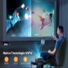 Auto Focus/Keystone Proyector WiFi Bluetooth 4K Soporte, 20000 Lmenes YABER Proyector WiFi 6 Full HD 1080P Nativo Proyector Porttil Cine en Casa para Movil/iOS/Android/TV Stick/PS5/HDMI/USB view 2