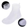 M METERXITY 1 Pair Waterproof Shoes Cover - Reusable Anti-Slip Foldable Galoshes Shoe Protectors for Rain, Apply to Outdoor Sports (L, White) view 4