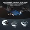 SMALLRIG Foldable V Mount Battery Plate w/QR Plate for Arca, for Sony FX3 / A7 V / A7 IV / A7S III, for Canon R5 / R6, for Nikon Z8, Compact Camera Video Rig, for NEEWER V Mount Battery PS099E view 2