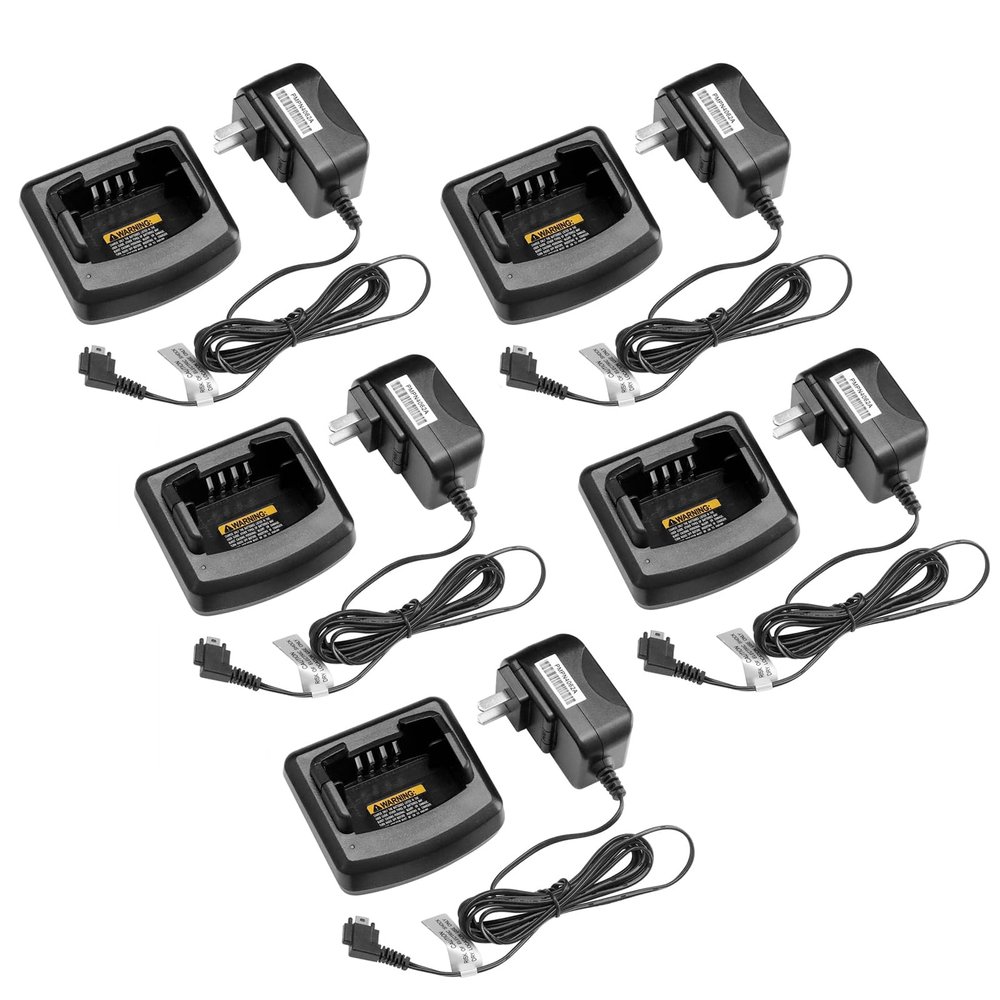 (5PCS) RLN6175 RLN6351C Charger [2025 New Version] for Motorola Charger RLN6175A RLN6351 RLN6308 RLN6308B RLN6305 RLN6305B RLN6304 RLN6306 RLN6332A RDU2080D RDU4100 RDU4160D RDM2070D