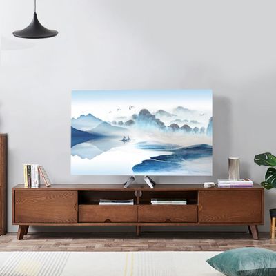GSGC TV Cover Indoor TV Dust Cover Cloth 32-75 Inch Modern Home LCD LED TV Screen Protect Dustproof and Sun Display Protection Cover Wall Mount/Curved/Desktop Monitor/Desktop Monitor TV