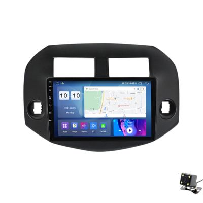 ADMLZQQ Android 11 Head Unit 2 Din Car Stereo Sat Nav for Toyota RAV4 2005-2013 Radio GPS Navigation 10.2'' MP5 Multimedia Video Player FM Receiver Support 4G SIM 5G WiFi SWC,Y2 2+32g